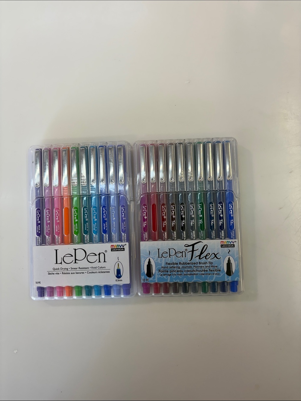 LePen Dual Pack Colorful Ink Pens - Assorted Colors